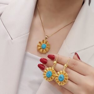 Classic Bridal Look Jewellery Set – S04