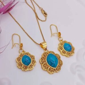 Ethnic Charm Necklace Set – S13