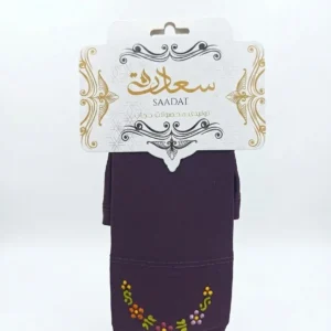 Amethyst Purple Embroidered Sleeves
